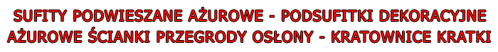 sufity podwiesane
